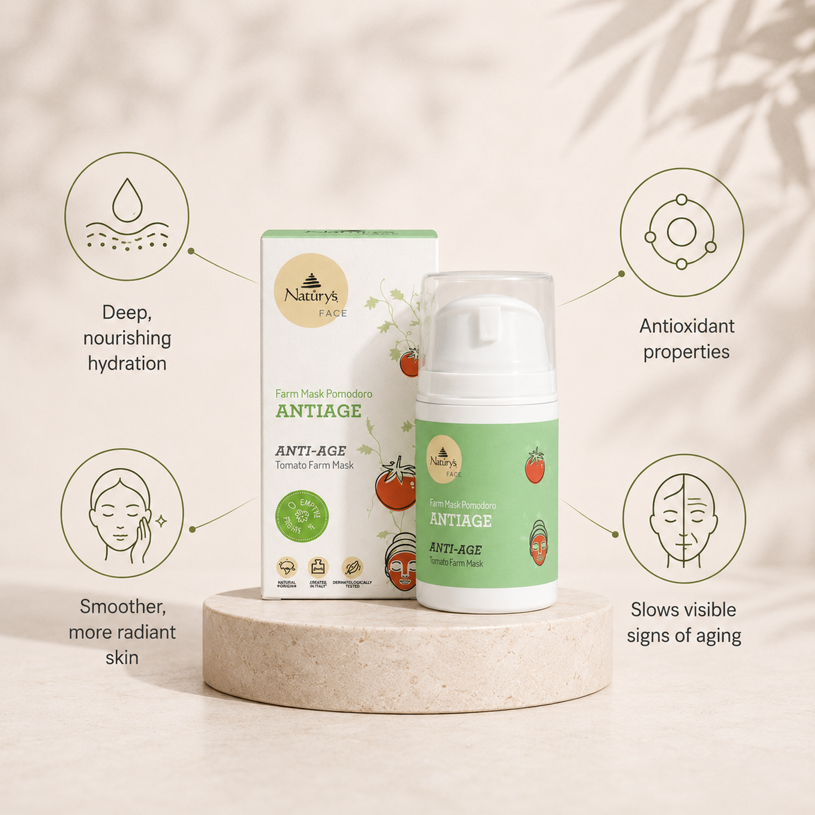 Tomato Face Mask – Anti-Age – 50ml