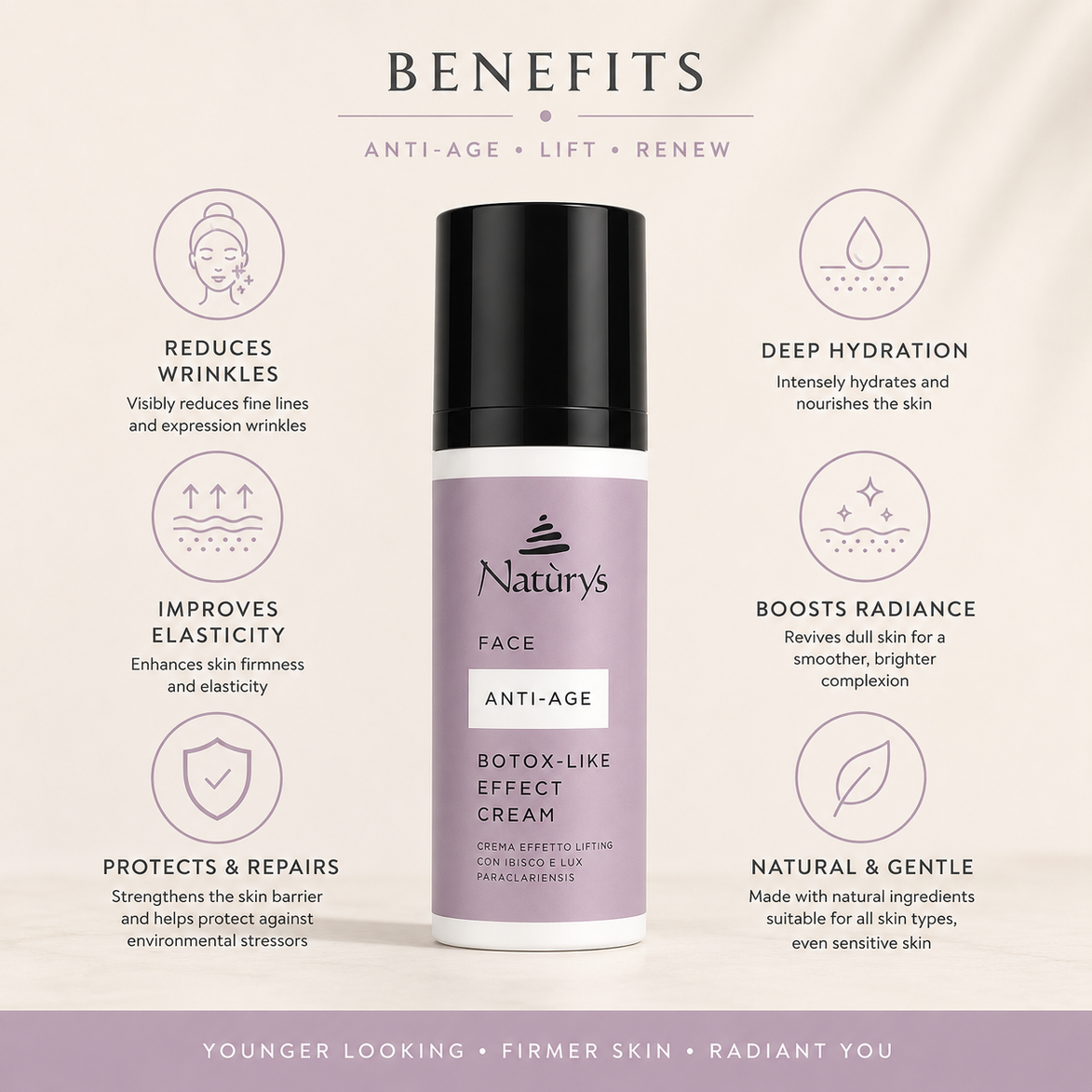 Botox-Like Effect Cream – 50ml