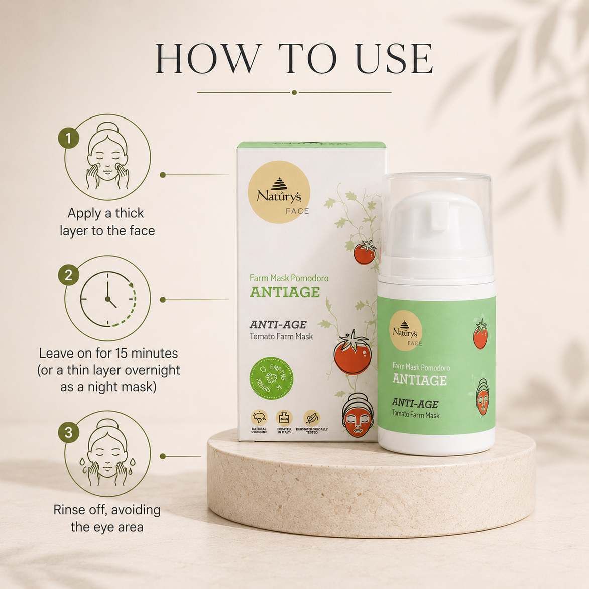 Tomato Face Mask – Anti-Age – 50ml