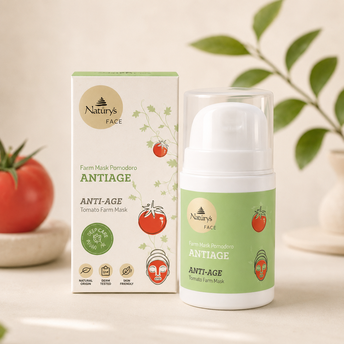 Tomato Face Mask – Anti-Age – 50ml