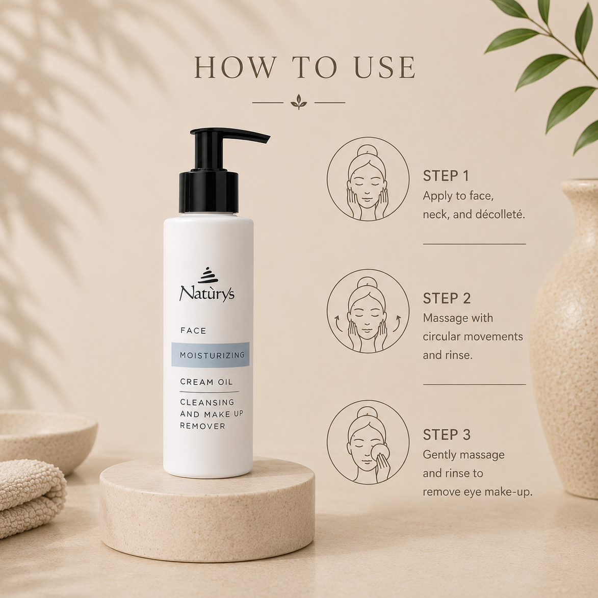 Cream Oil Cleansing & Make-Up Remover – 150ml