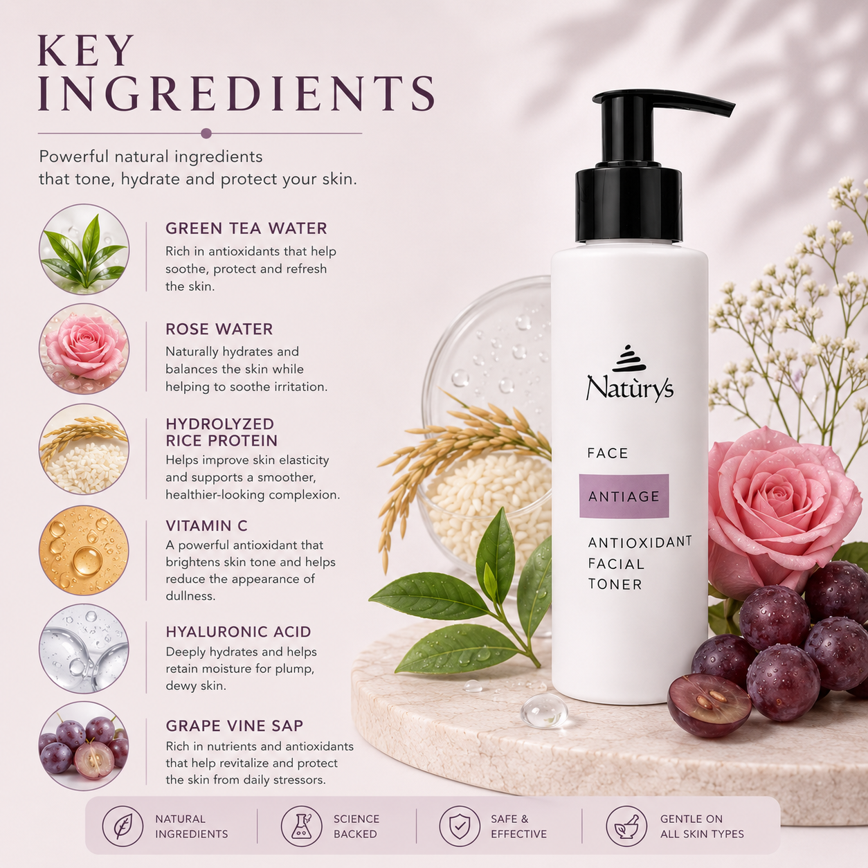 Antioxidant Facial Toner – 150ml