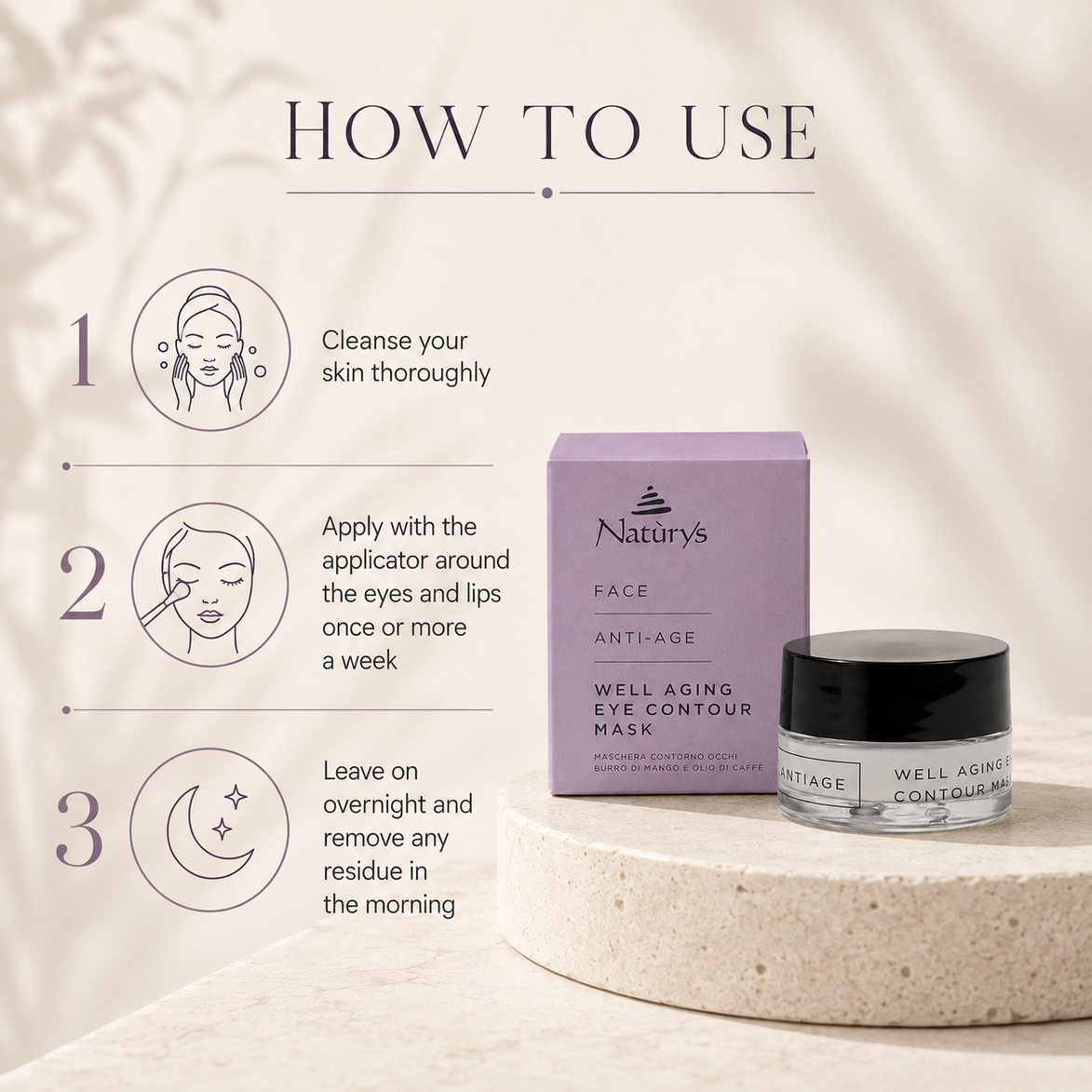 Well Aging Eye Contour Mask – 30ml