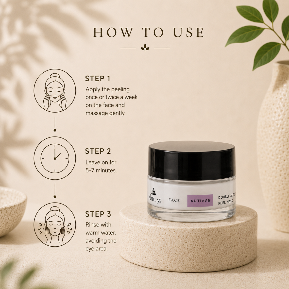 Double Action Peel Mask – 30ml