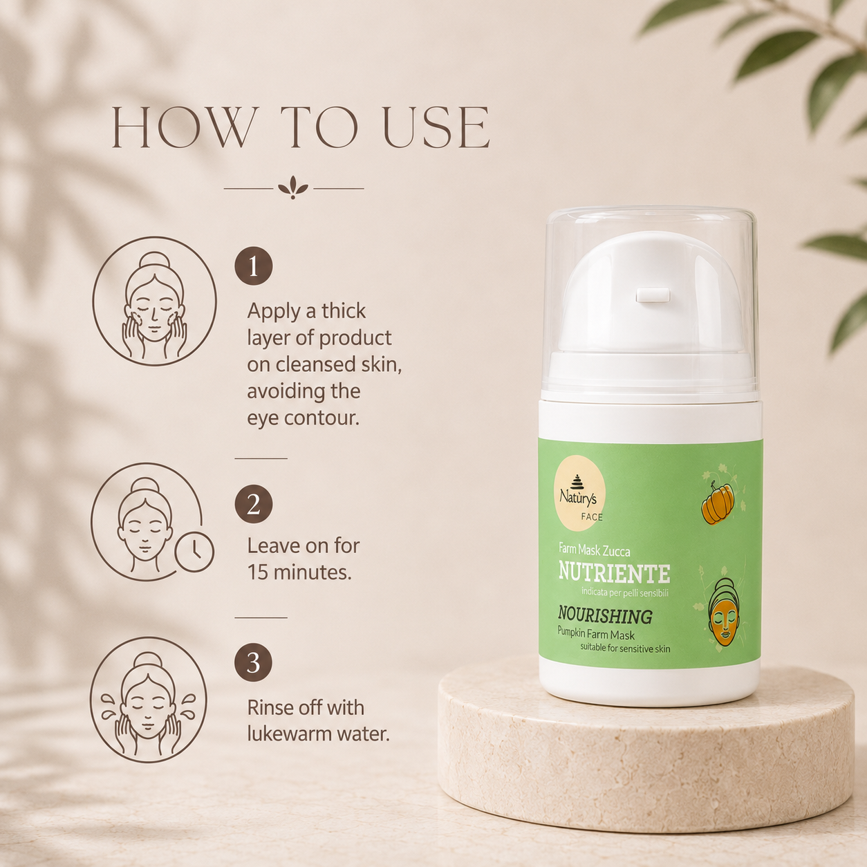 Pumpkin Face Mask – Sensitive – 50ml