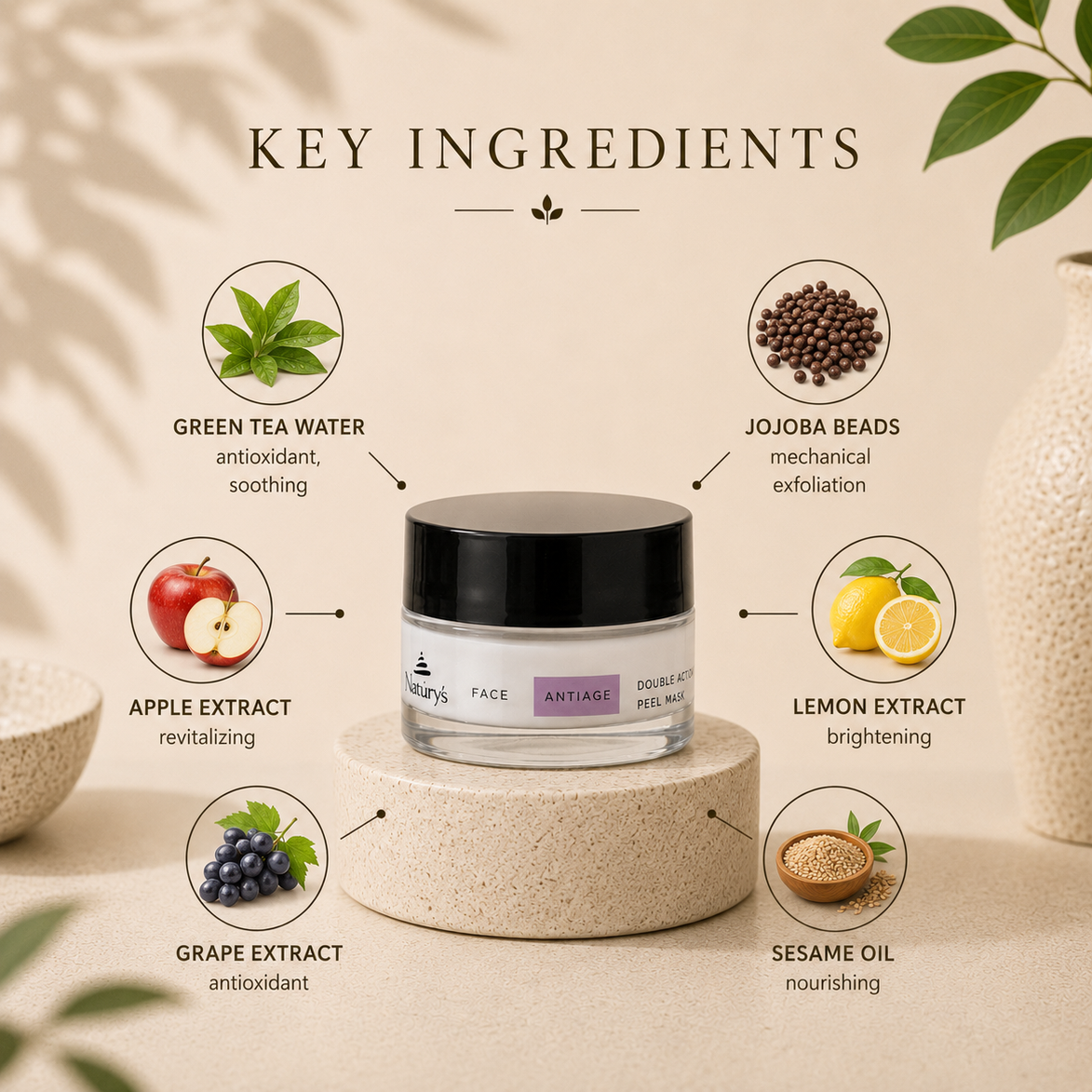 Double Action Peel Mask – 30ml